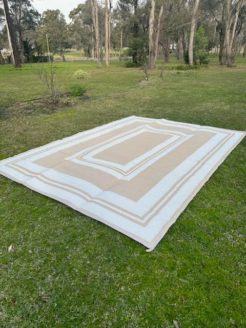 Patio Outdoor Mat - 9ftx12ft 2.7m x 3.6m