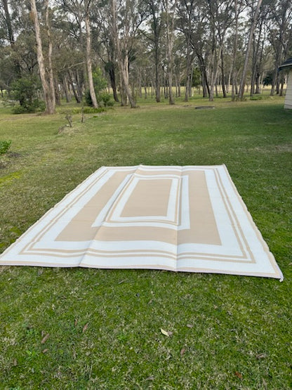 Patio Outdoor Mat - 9ftx12ft 2.7m x 3.6m