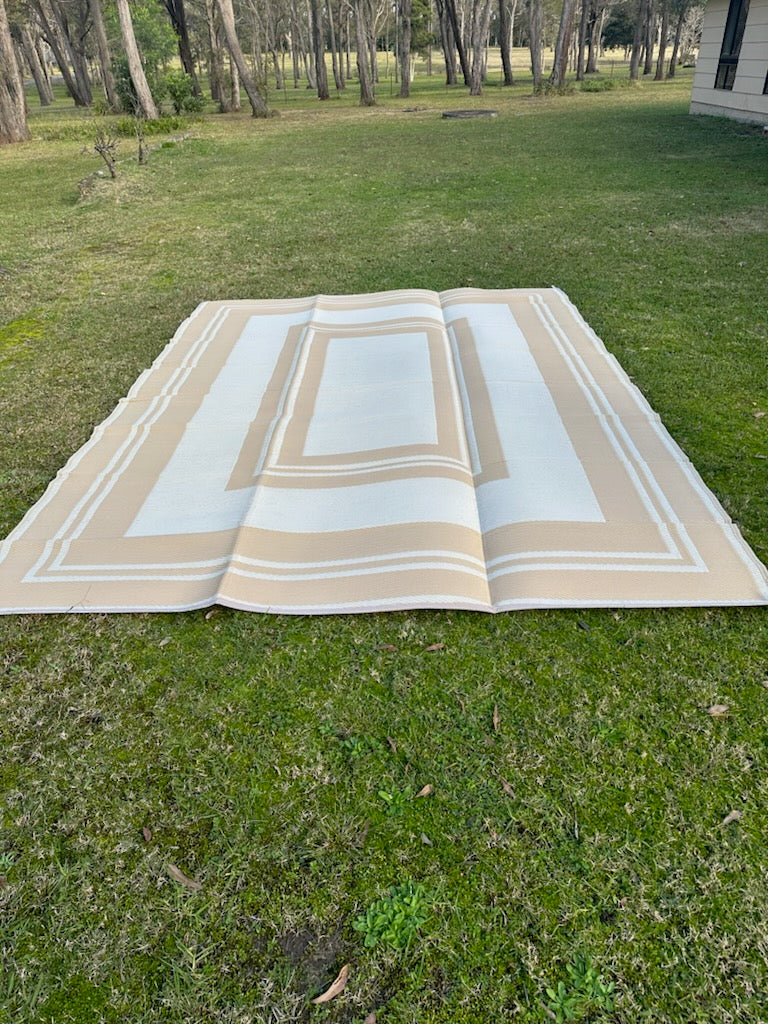 Patio Outdoor Mat - 9ftx12ft 2.7m x 3.6m